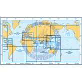 British Admiralty Routeing Chart 5127: North Pacific Ocean